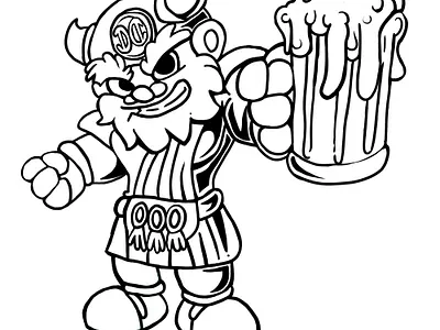 T-shirt Design for Band Dublin Defense character character design design t shirt
