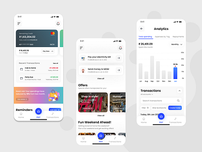 An intuitive finance tracker app ui apple banking app ui card app credit card app ui figma finance finance app fintech ui graphs minimal mobile ui mobile ux money app savings app ui