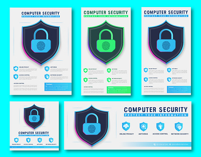 MORDANT CYBER SECURITY FLYER,INSTAGRAM,FACEBOOK COVER AND POST datasecurity