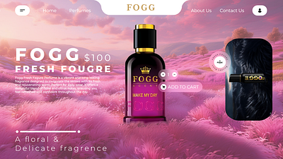 Fogg Recreated 3d graphic design motion graphics ui