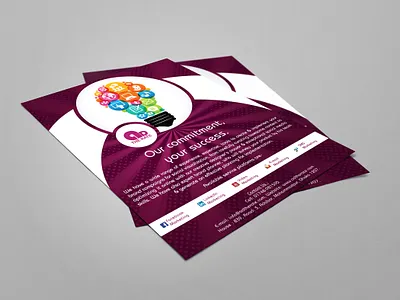 Flyer / Leaflet Design art direction brand identity branding design flyer flyer leaflet design flyer design graphic design graphics identity ineraction design leaflet leaflet design marketing print print design printing vector visual visual identity