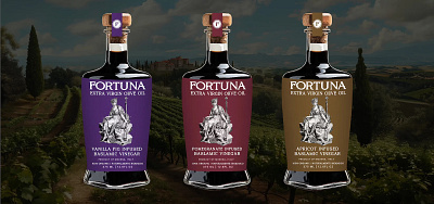 Fortuna Balsamic Vinegar Packaging balsamic vinegar bottle wrap fortuna packaging vinegar