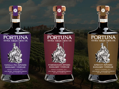 Fortuna Balsamic Vinegar Packaging balsamic vinegar bottle wrap fortuna packaging vinegar