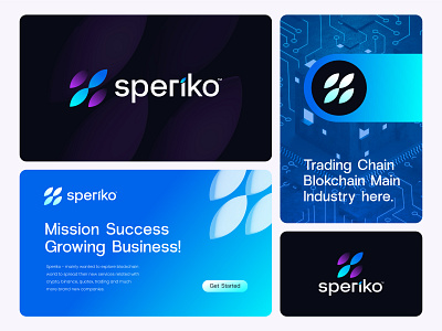 Speriko® Blockchain Logo, Web3, Crypto, Trading Logo Design brand identity branding cryptocurrency exchange fintech forex freelancer iqbal icon invest investment logo logo design logo designer logotype monogram platform stocks top logo designer trade trading logo