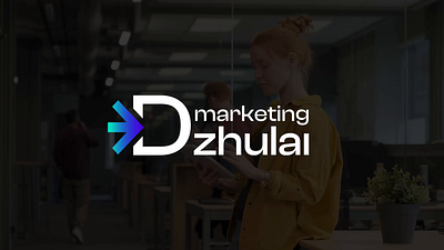 Dzhulai Marketing - Brand Concept brand design brand identity branding branding concept concept design figma graphicdesign identity logo logo mark logodesign logos logotype marketing marketing agency modern logo visual identity