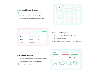 Features Sections 🌟 design features landing landing page minimal saas ui web design