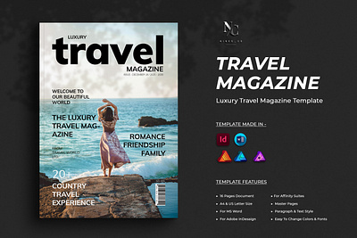 Luxury Travel Magazine graphic design luxury magazine travel