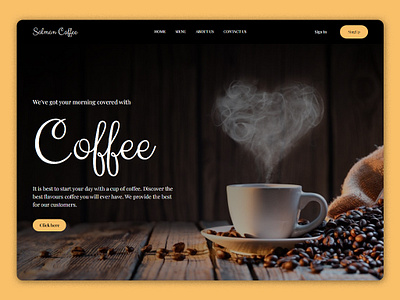 Coffee Shop Website Design and Development coffee coffee shop coffee web web design