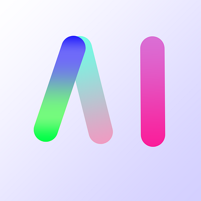 AI Company Logo Example app branding design graphic design illustration logo typography