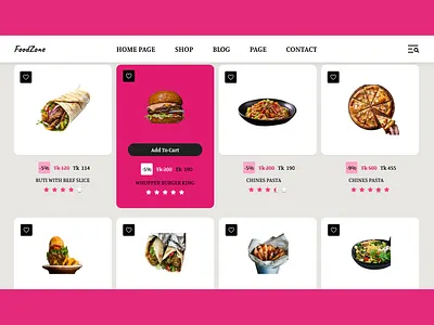FOOD DELIVERY WEBSITE HOME PAGE 3d branding graphic design logo motion graphics ui