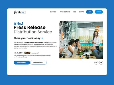 Responsive Header & Hero Section Design 4 options design header design hero section design top slider design ui web web design