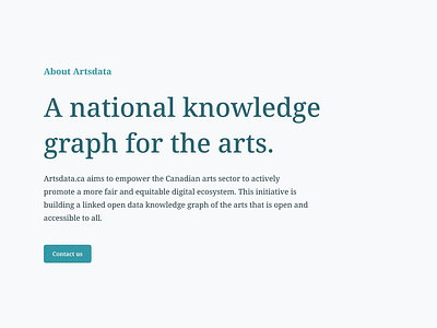 Artsdata - Type details details type details type grid typography ui webdesign