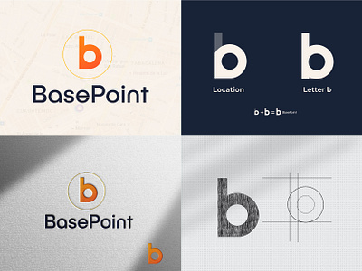 BasePoint Location Logo Design 3d logo basepoint basepoint location logo design branding illustration location location logo logo minimal logo redesign logo