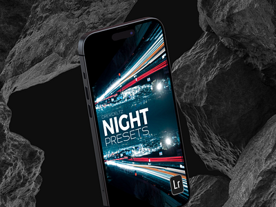 Night Photography Lightroom Presets design by DREWDELTZ adobe branding design digital product ecom graphic design lightroom lightroom presets logo mockup moderndesign photography product design product listing ui ux