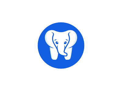 Dental Elephant clinic creative dental dental brand dental care dental clinic dental kids dental logo design elephant health kids logo medicare minimal simple tooth