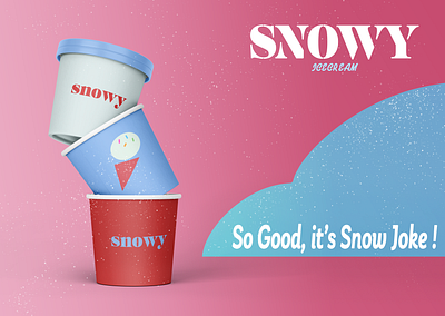 Snowy Icecream