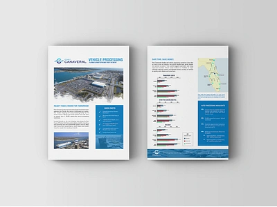 CPA Vehicle Processing Fact Sheet advertising branding design editorial design fact sheet fact sheet design flyer flyer design graphic design layout design marketing print print design publication publication design small publication