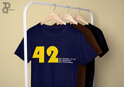 42: The Hitchhiker's Answer 42 t shirt book lover t shirt cult classic douglas adams galaxy guide geek t shirt hitchhiker fan hitchhikers guide to the galaxy minimalist sci fi nerd culture pop culture tee sci fi t shirt science fiction humor space comedy ultimate answer 42