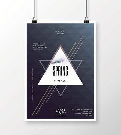 ORU Missions Spring Outreach Poster advertising branding design drawing flyer flyer design graphic design illustration illustrations layout design logo marketing poster design signage signage design typography vector