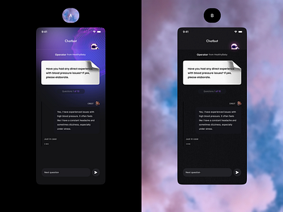 Chatbot ai ai app app chat chatbot design mobile ui uiux