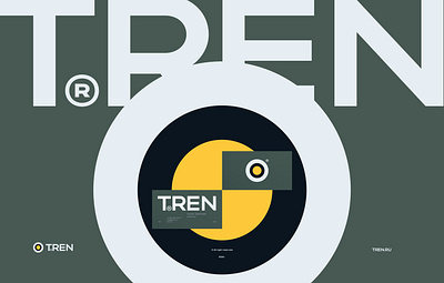 T®REN / logo branding design logo