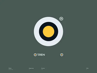 T®REN / logo branding design logo