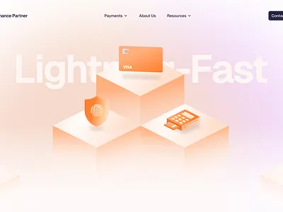 Finance web UI concept 3d design ui colourful design ui colourful ui design design finance ui finance website ui isometric ui design layout minimal ui modern ui orange ui payment ui web ui ui design uiux ux web design ui website design ui