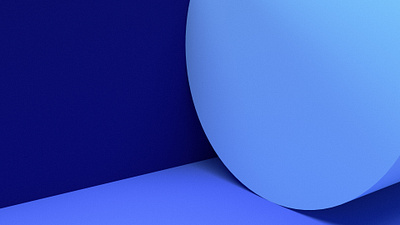 4K Free Wallpaper "Corner Circle" 3d wallpaper 4k wallpaper blue clean desktop wallpaper flat mac wallpaper minimal modern wallpaper