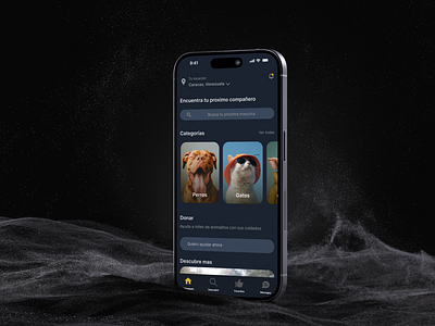 Pets App app graphic design pets ui