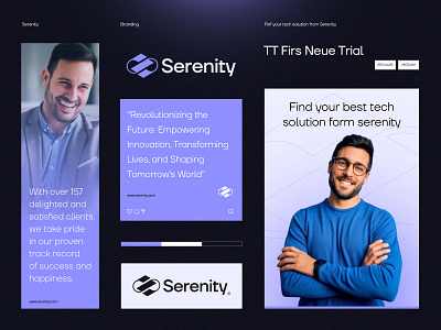 Serenity - Logo, Brand Identity brand branding design graphic design identity illustration lettermark logo logo designer logodesign logodesigner logos logotype minimal modern modern logo monogram s sign