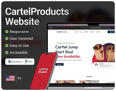 Cartel Products Website automotive website car accessories car spare parts website ecommerce online automotive shop online store ux ui