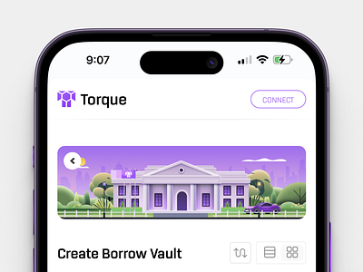 Torque — Crypto Loans automation banking bitcoin blockchain borrowing branding cameron conrad compound finance credit crypto cryptocurrency defi design ethereum illustration lending loans minimal torque ui