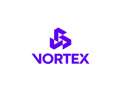 Vortex - Unused logo branding crypto graphic design logo logodesign logodesigner minimal modern tech vortex