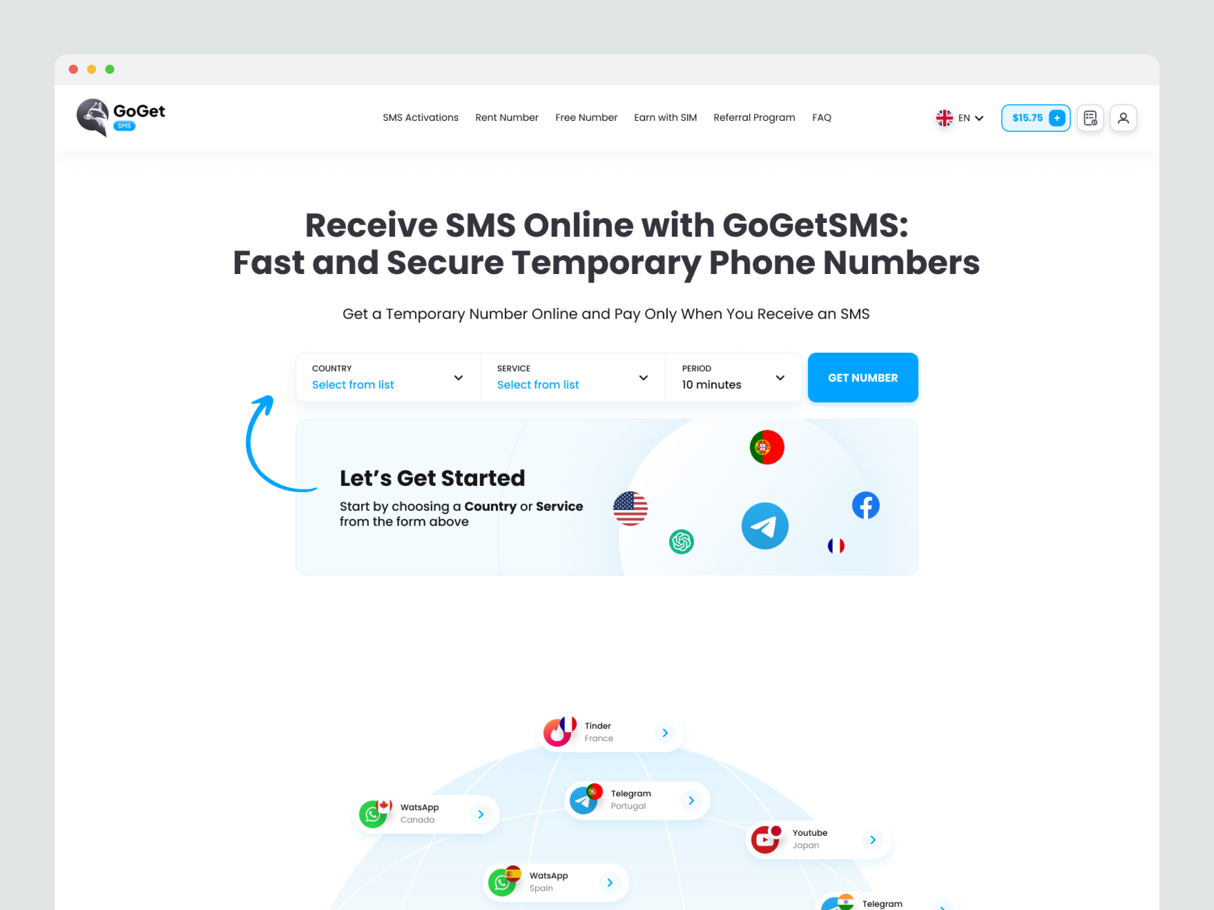 Example of Landing Page Design