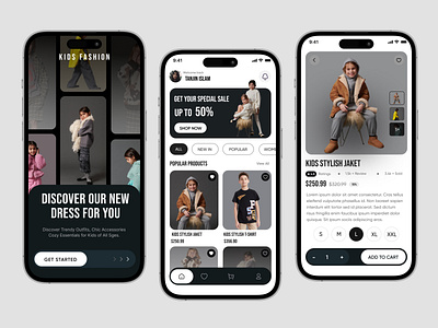 Cloth Fashion App Design app design cloth cloth app cloth store clothing fashion app ios marketplace mobile mobile app online store shop store ui ux