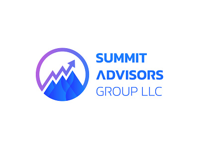 Summit Advisors Group LLC - Professional Logo Design bank logo brand identity branding business business logo creative logo finance finance app finance logo finances financial financial logo icon identity logodesign logotype minimalist logo modern logo typography vector