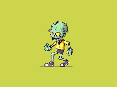 Zombie animation design ill illustration retro retro zombie worms zombie zombie animation