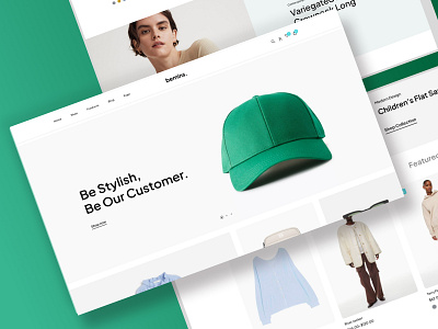 E-commerce clothing store ui