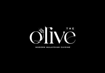 Restaurant Logo - Olive brand branding design graphic design identity illustration logo logotype restaurantlogo typography vector visual visualidentity