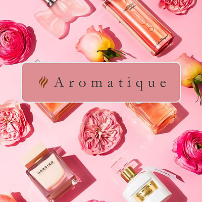 Aromatique Landing Page Concept Design branding design ecommerce figma freelance landing page ui uidesign web webdesign