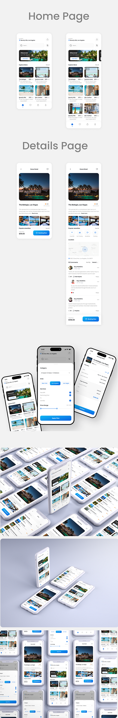 BookNest Hotel Booking App Design appdesign booking app booknest hotel booking app branding dinmohammad graphic design hotel booking mobile app mobile app design travel travelbooking ui uikit uiux ux
