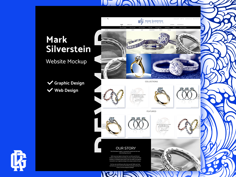 Example of Mark Silverstine Imagines Website