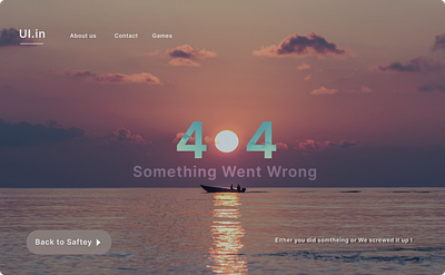 Oops! 404 Error with Nature 😃 404error 404page artistic404 creative404 designinspiration errorpage graphicdesign illustration minimaldesign pagenotfound playfuldesign sunsetdesign ui uidesign unique404 uxdesign webdevelopment websitedesign