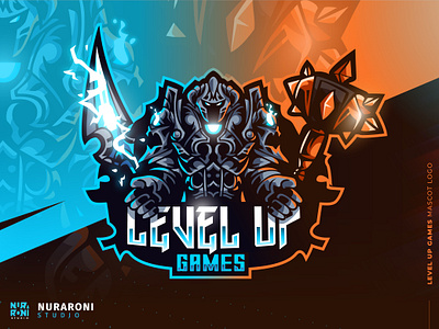 Level Up Games branding cartoon character character design design esport esports logo illustration level up games logo logo character logo design mascot mascot logo ui vector