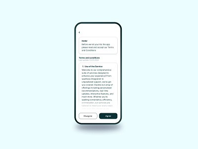 User Consent Screen dailyui design mobile ui ui design uiux user interface