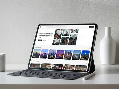 Business Listing Website Design business listing business website design figma landing page listing page page design ui web web design webpage website website design