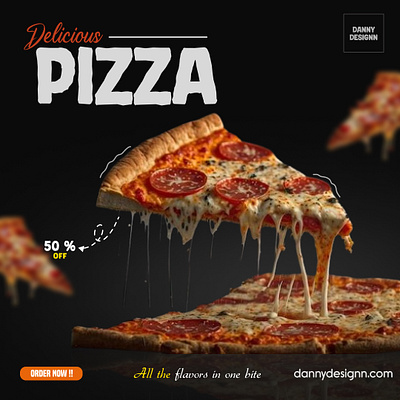 Pizza Feed branding graphic design