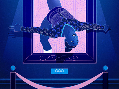 Paris 2024 Olympics Art: Day 6 art artistic design digital games graphic gymnastic illustration olympics paris paris2024 poster simonebiles sport