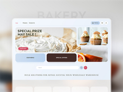 Bakery Website bakery ui website