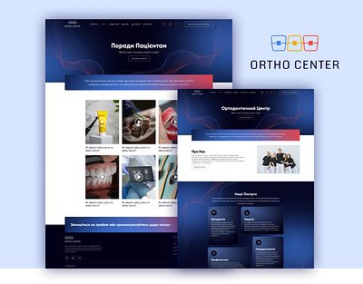 Orthocenter Corporate Website business website corporate website design elementor figma interface ui ux uxui web web design website wordpress wp